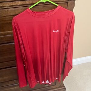Columbia Bold Red Performance Shirt